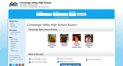 Desktop Screenshot of conestogavalleyhighschool.org